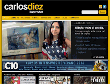 Tablet Screenshot of carlosdiez.com